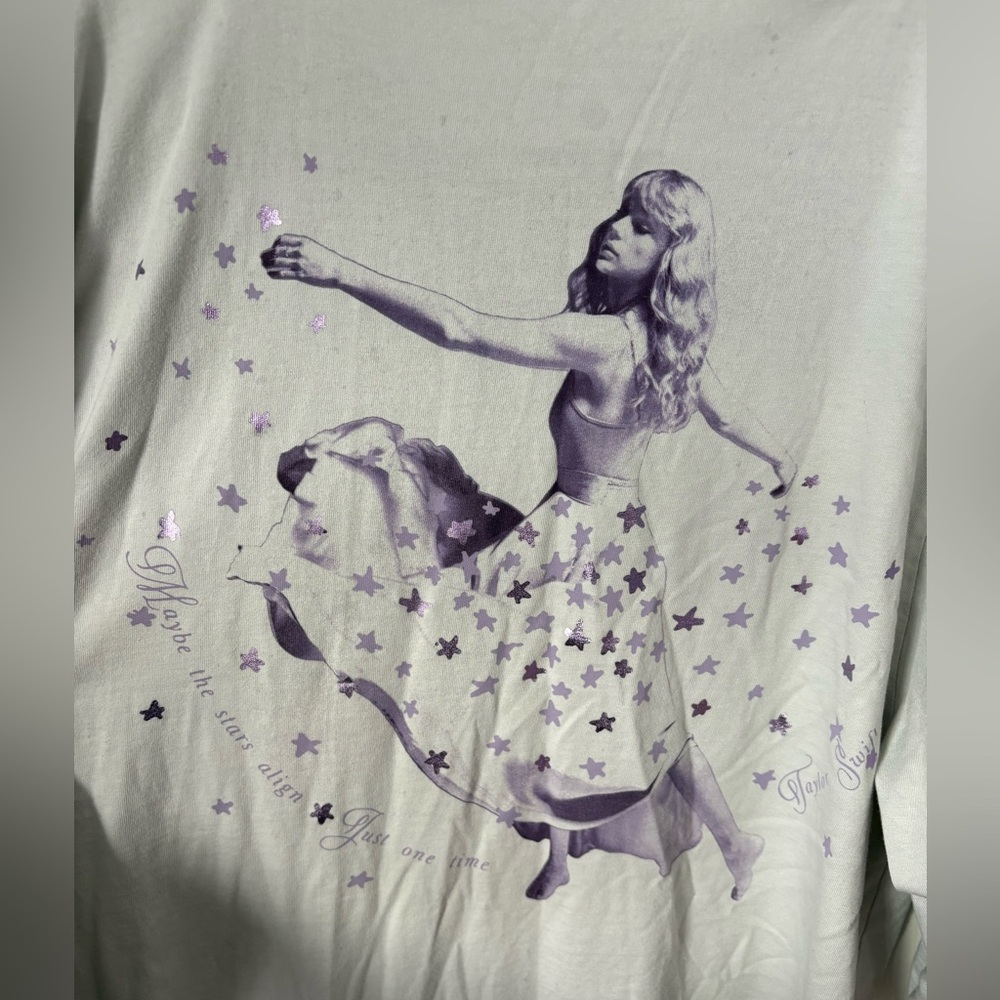Taylor Swift Speak Now Official Merchandise Long Sleeve T-Shirt Tee Size Large L - Picture 5 of 8